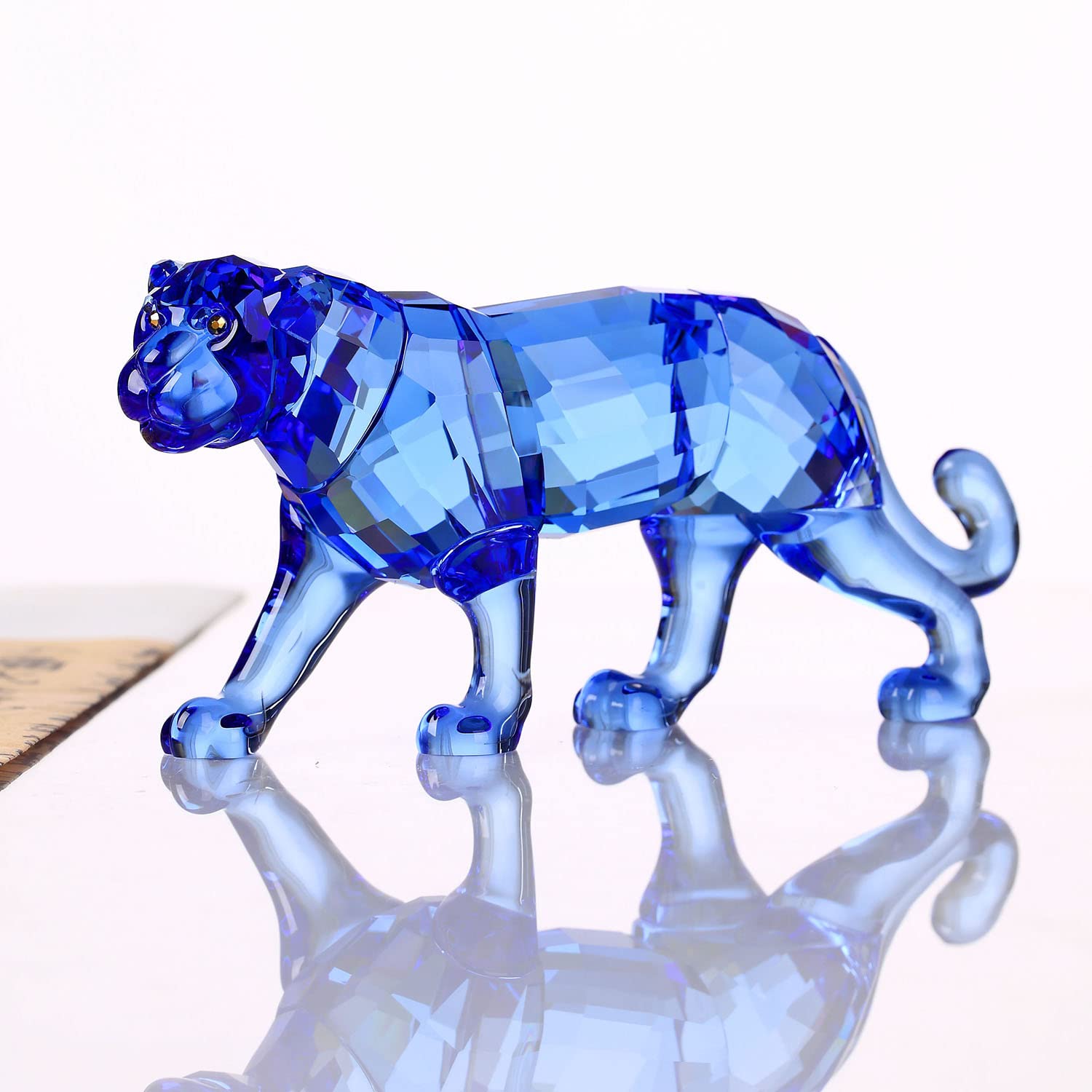 Amazon.co.jp: クリスタル ヒョウ チーター リアル 動物 アート
