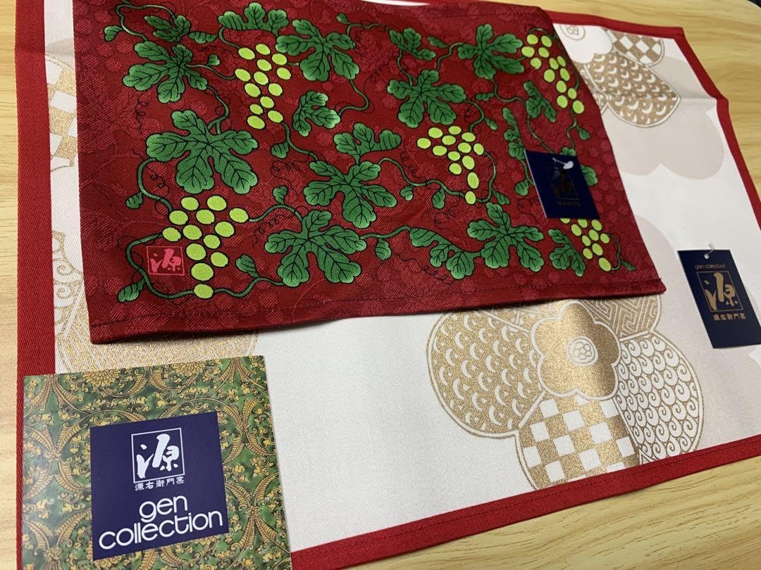 新品　源右衛門窯　テーブルマット(ランチョンマット)　5枚セット　源コレクション 源右衛門 ランチョンマット 5枚セット テーブルマット ティーマット