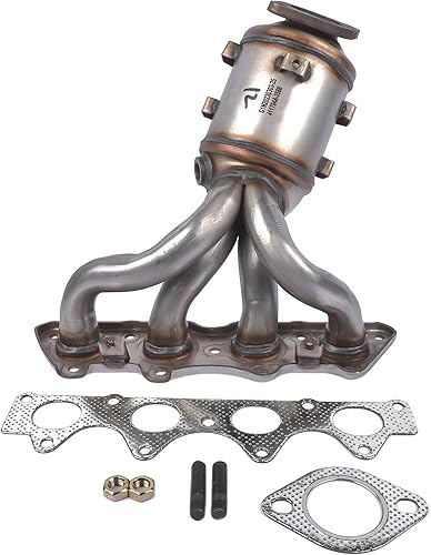 NEWZQ Reemplazo del convertidor catalítico del colector para Hyundai Accent 2011-2017 Veloster 2012-2017 2012-2016 Kia Soul 2012-2017 Rio 674-891