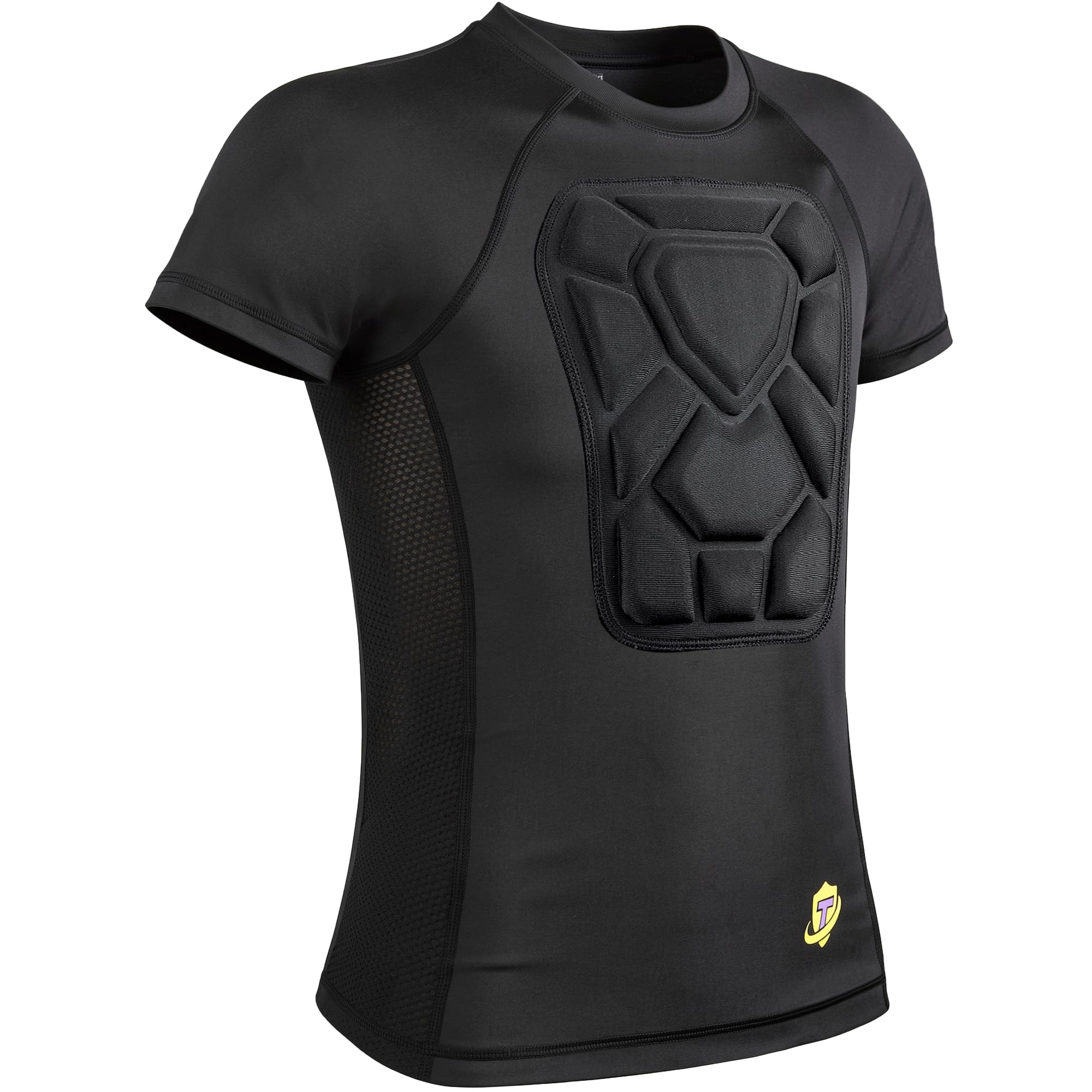 TUOY Youth Kids Football Padded Compression Shirt