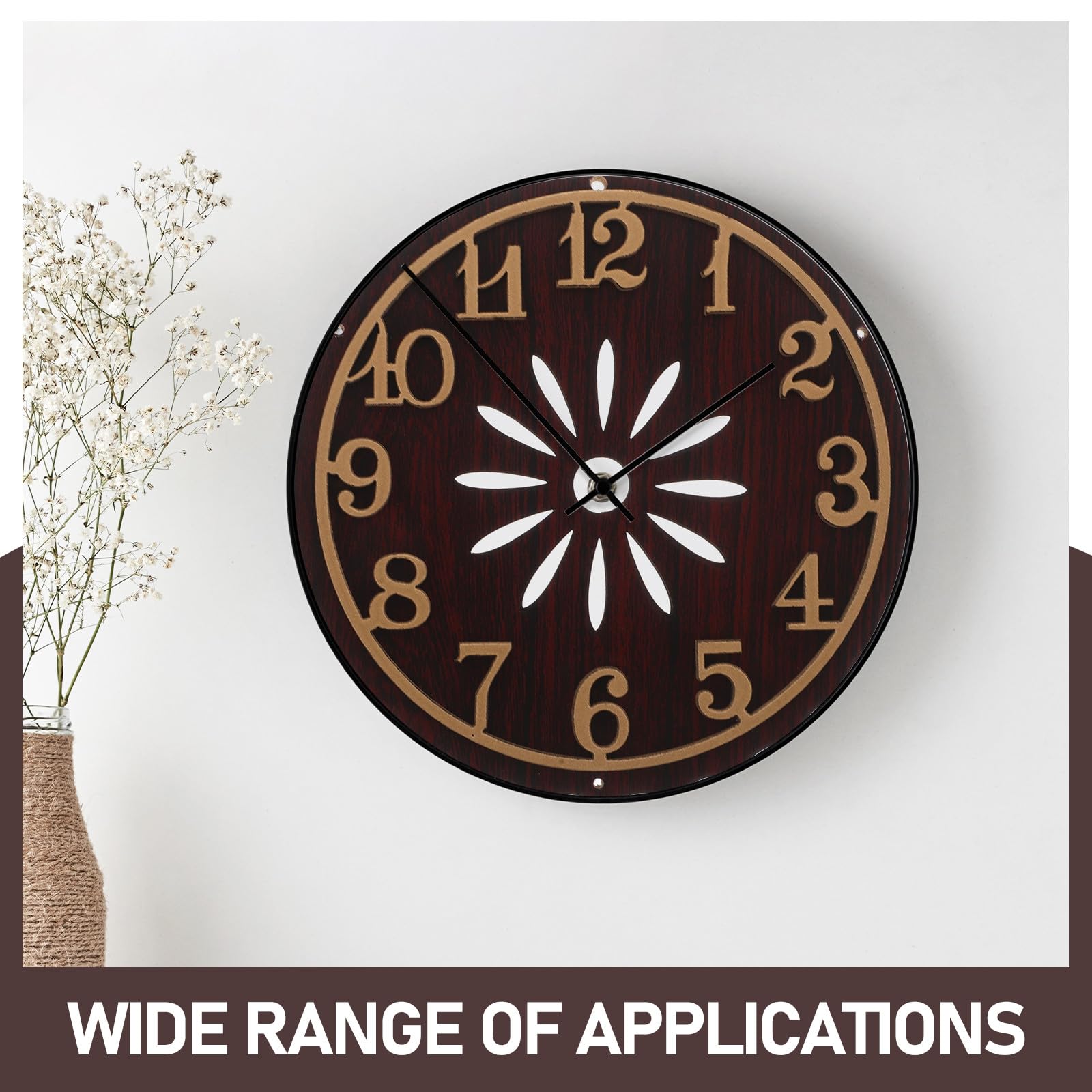 Esfera de Reloj de Pared Vintage para Reloj Cuco de Madera