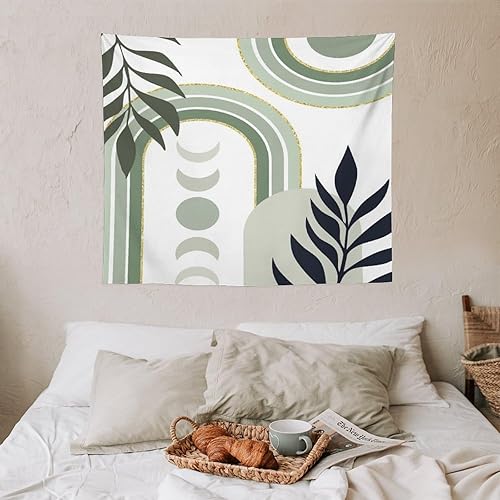 Miniatura 165 de Tapiz floral retro de los años 60 y 70, diseño hippie de primavera Groovy Flower Power Flower Boho para colgar en la pared, arte neutro para Hippie