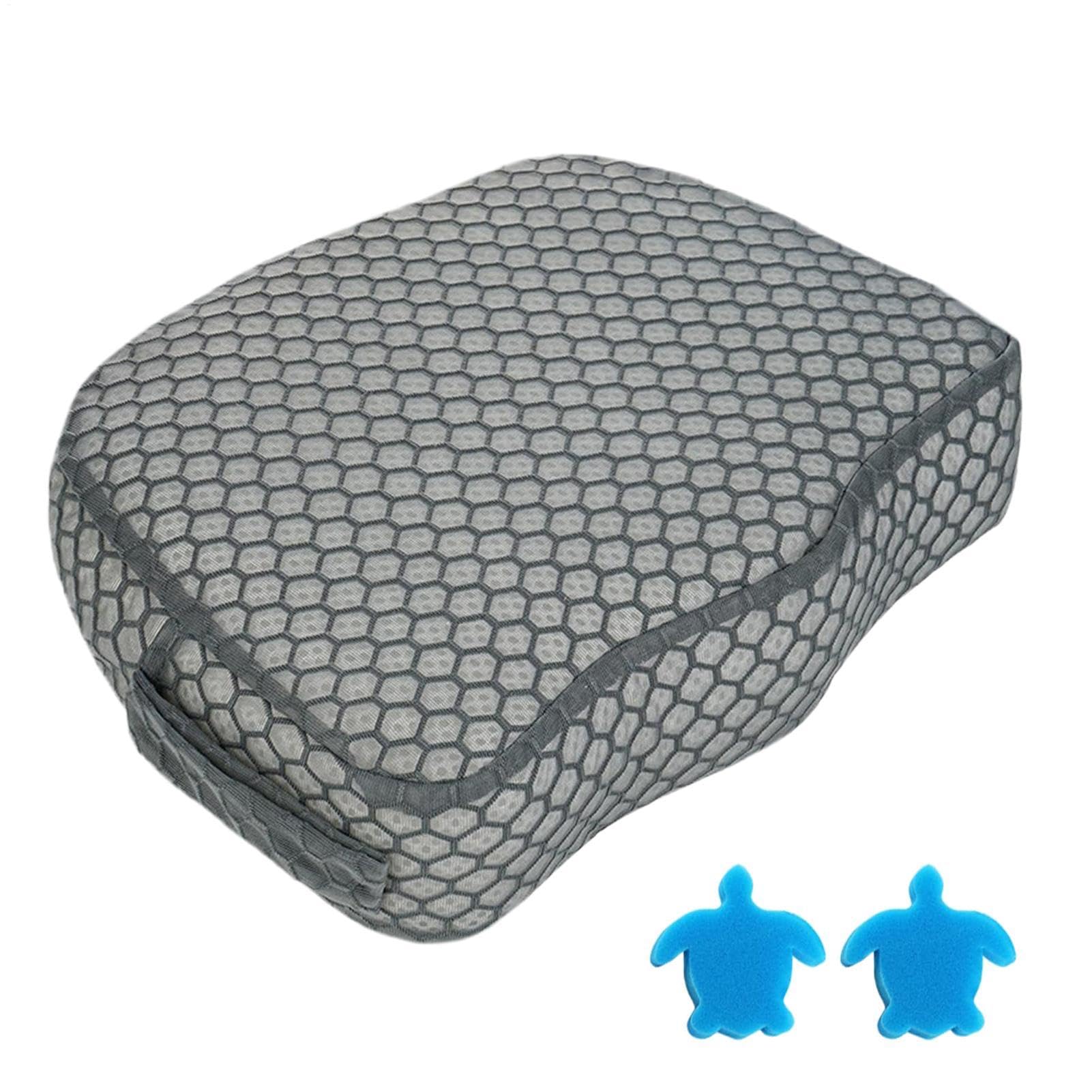 Seduta Per Vasca Idromassaggio Maglia Aria 3D Antiscivolo | Sedile Rialzato per Vasca Idromassaggio per Adulti Per Piscina Interni Ed Esterni Campeggio Relax In Giardino Camper Anziani