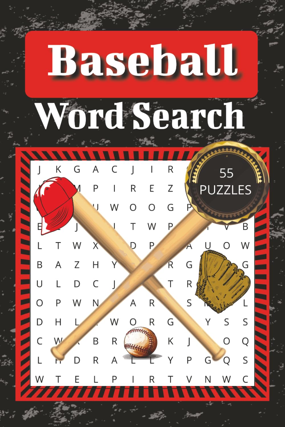 Baseball Word Search: Word Search Puzzles with Easy to Read Print | About Baseball | Baseball Gifts and more