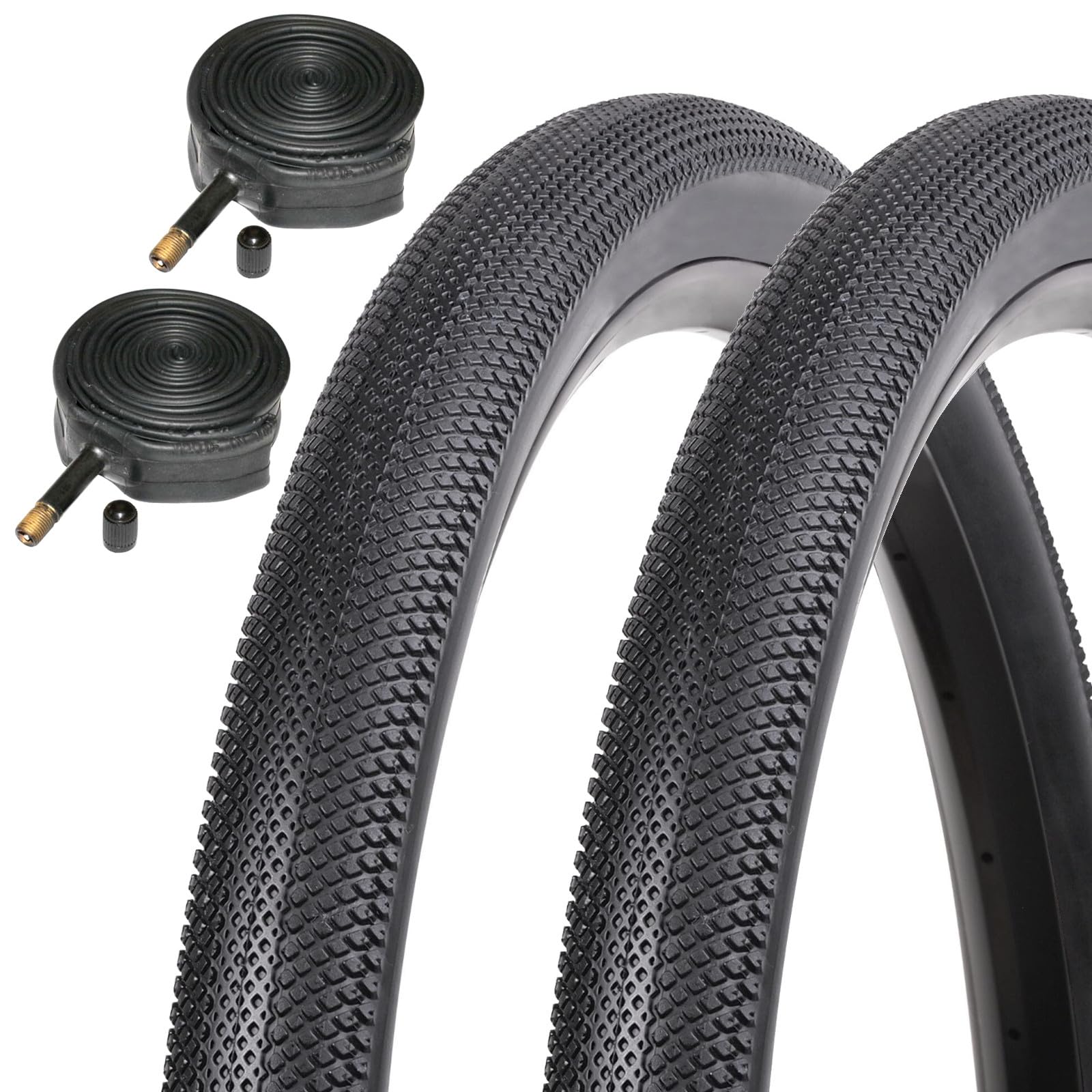 Speedster 700 x 40c Bike Tyres with Schrader Inner Tubes (Pair)