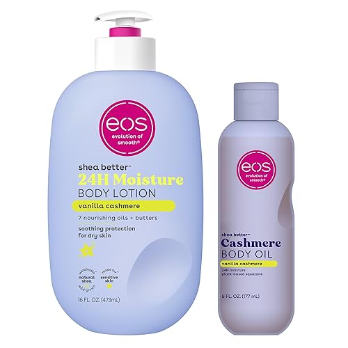 Miniatura 9 de eos Shea Better - Loción corporal para piel sensible, cuidado de la piel con humedad de 48 horas, para piel seca, loción corporal sin fragancia
