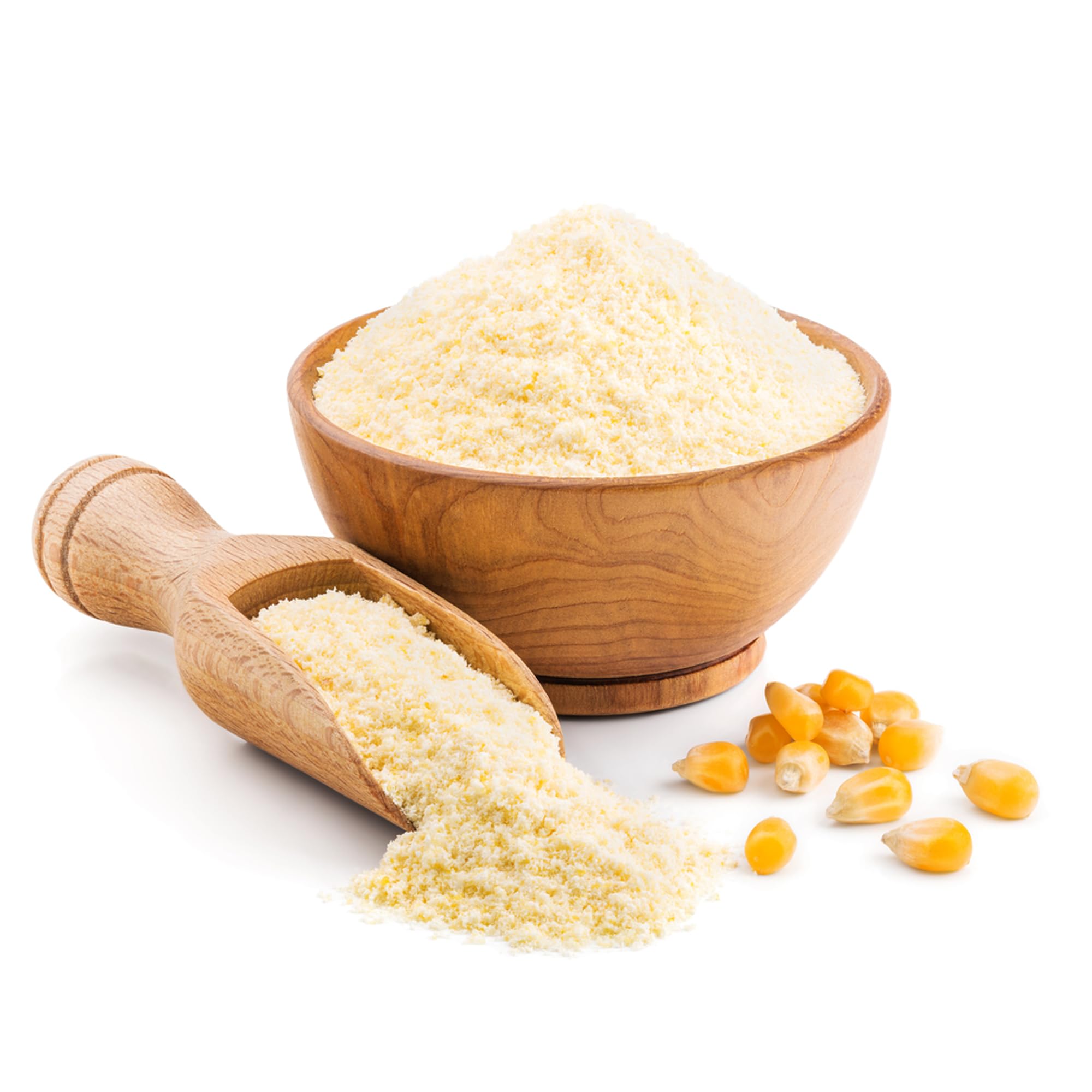 NY SPICE SHOP Corn Flour - Corn Meal Yellow - Ground Cornmeal - Makki ka Atta for Cooking Baking Cornbread, Muffins, Pancakes, Waffles, Tortilla – 5 Pound