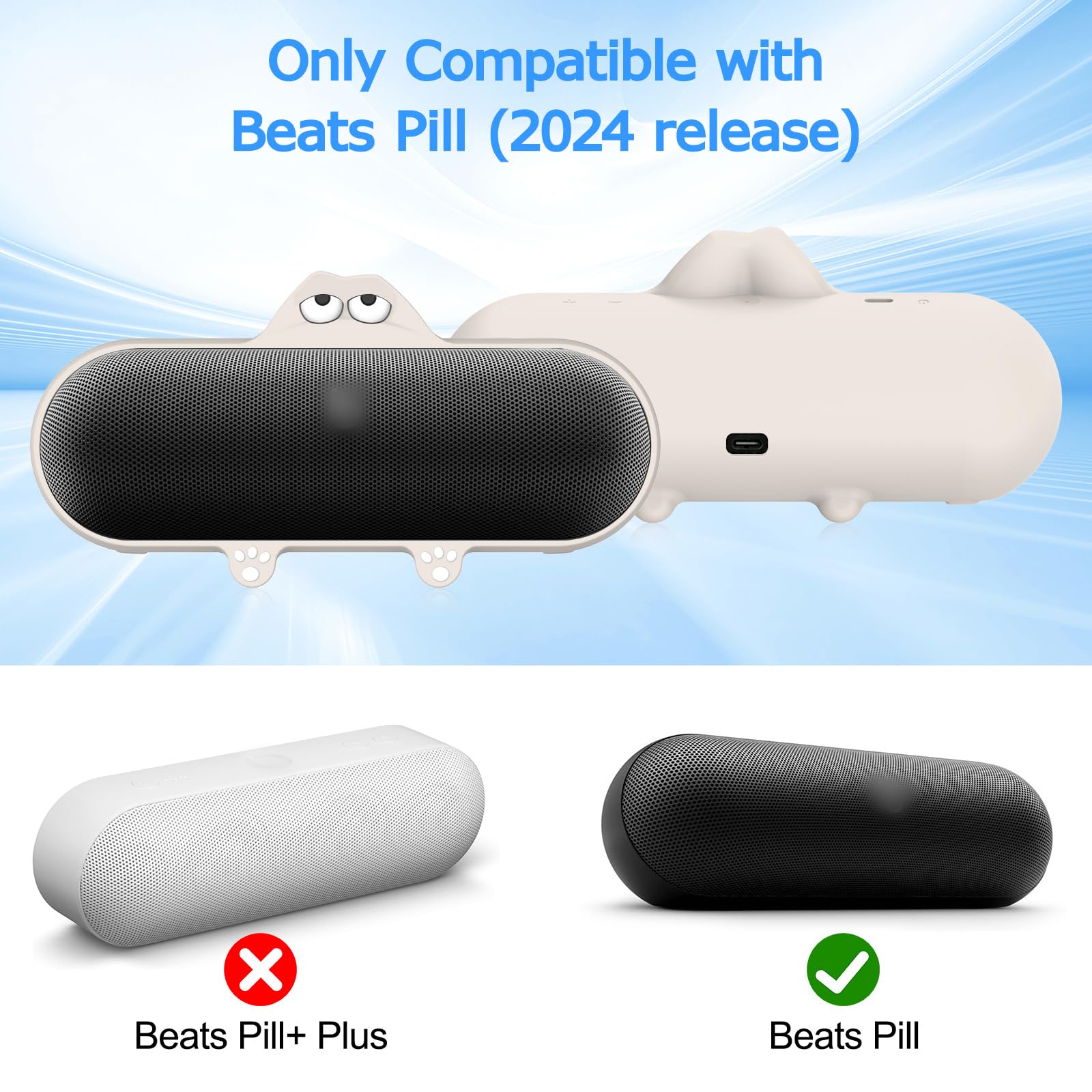 Amazon.co.jp: Beats Pill(2024年発売)ポータブルBluetoothスピーカー