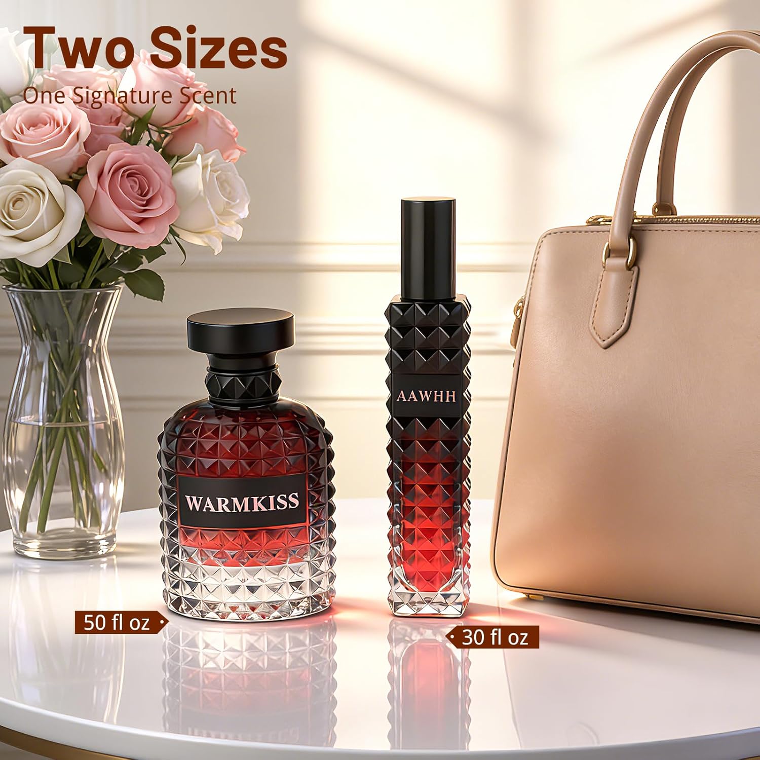 Miss Adventure Vanilla Perfume For Women — Warm Sweet Gourmand Vanilla, Long-Lasting Scent, Vanilla Musk & Amber, Travel & Full Size Set (1.7 fl oz + 1.0 fl oz) - Image 6