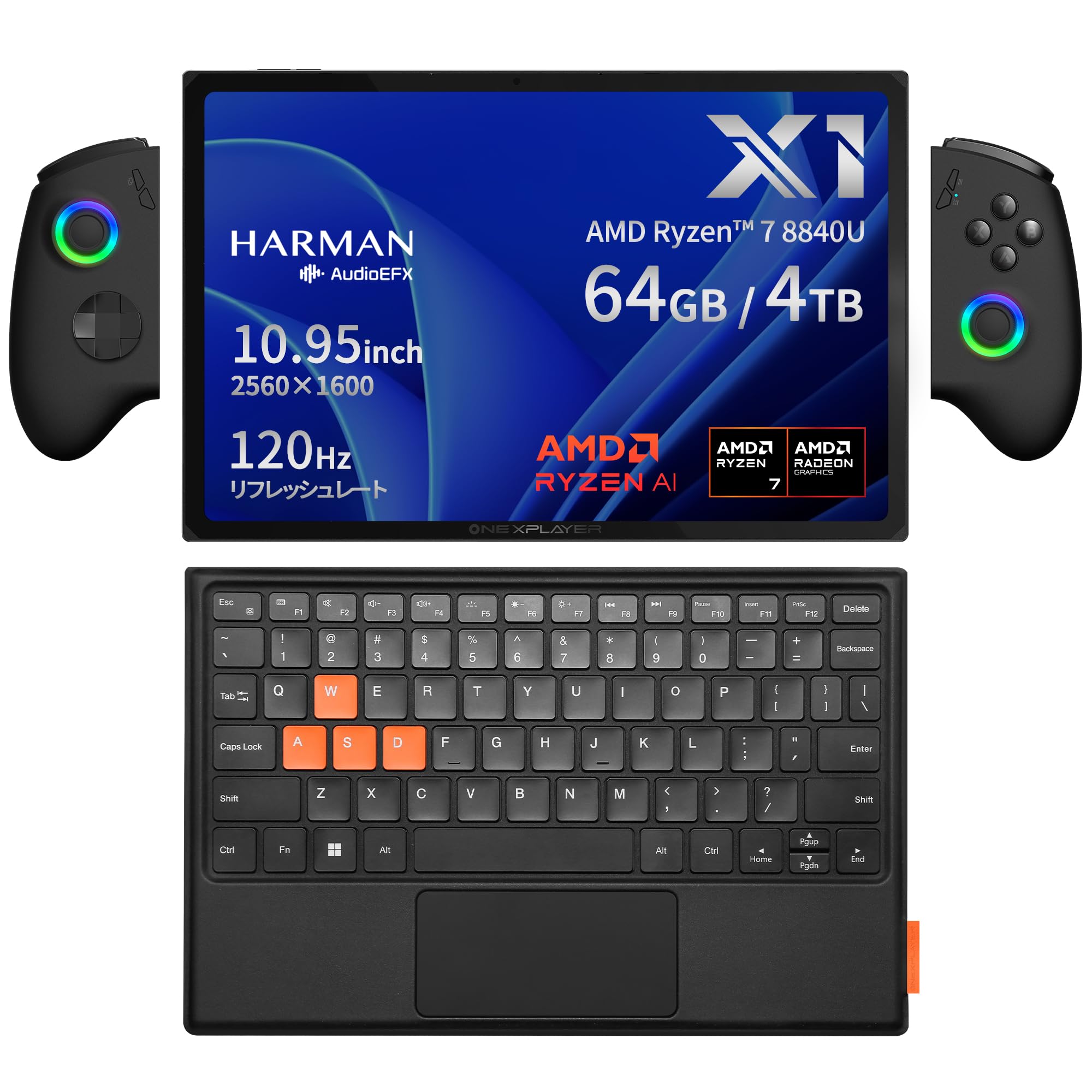 Amazon.co.jp: ONEXPLAYER X1 3in1PC（ゲーミングPC/ノートPC 