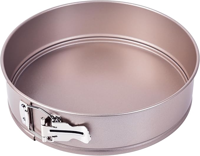 10 Inch Springform Pan, Non-Stick 10 Springform Pan with Removable