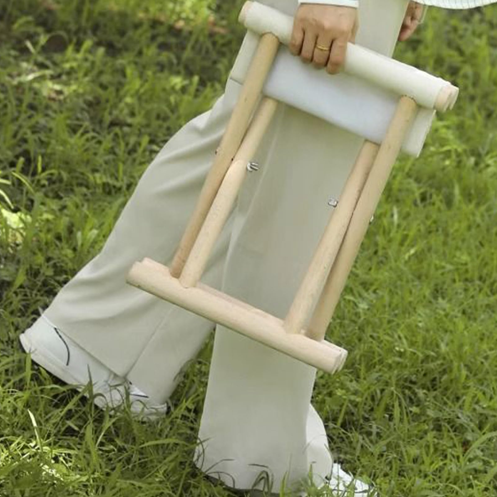 Generisch Klapphocker,Tragbarer Falthocker - Sitzhocker Für Angeln Camping Garten Wohnzimmer Küche Haushalt Outdoor-Aktivitäten Mit Tragbarer Design