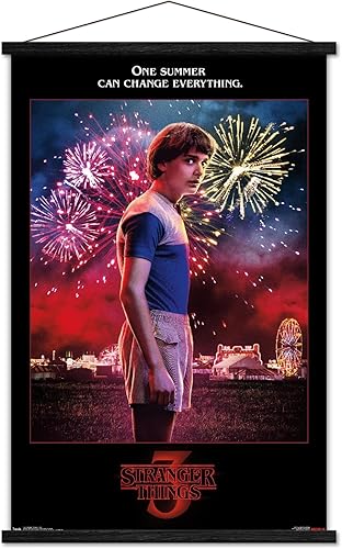 Vista 6 de Trends International Netflix Stranger Things: Season 3 - Póster de pared de Will Wall, 22.375 x 34 pulgadas, versión premium sin marco