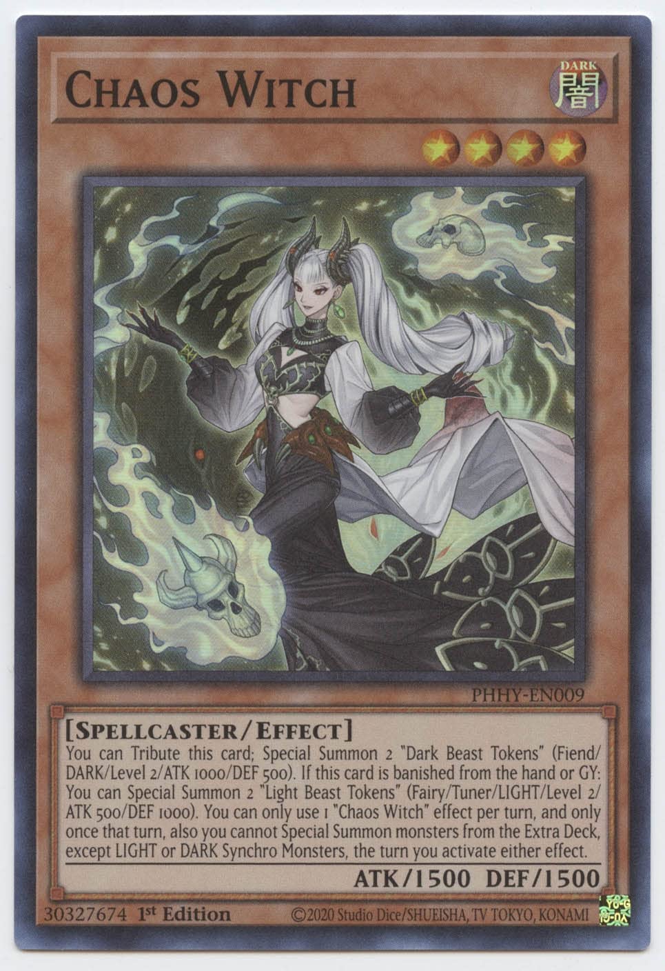 Amazon.com: Chaos Witch - PHHY-EN009 - Super Rare - 1st Edition