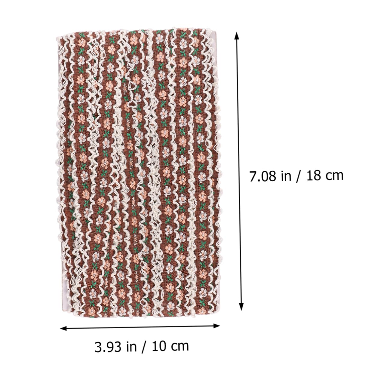 Operitacx 3piezas Cinta De Encaje Bordado Para Diseño Floral Material Duradero y Seguro Para Vestidos y Accesorios De Moda Yards