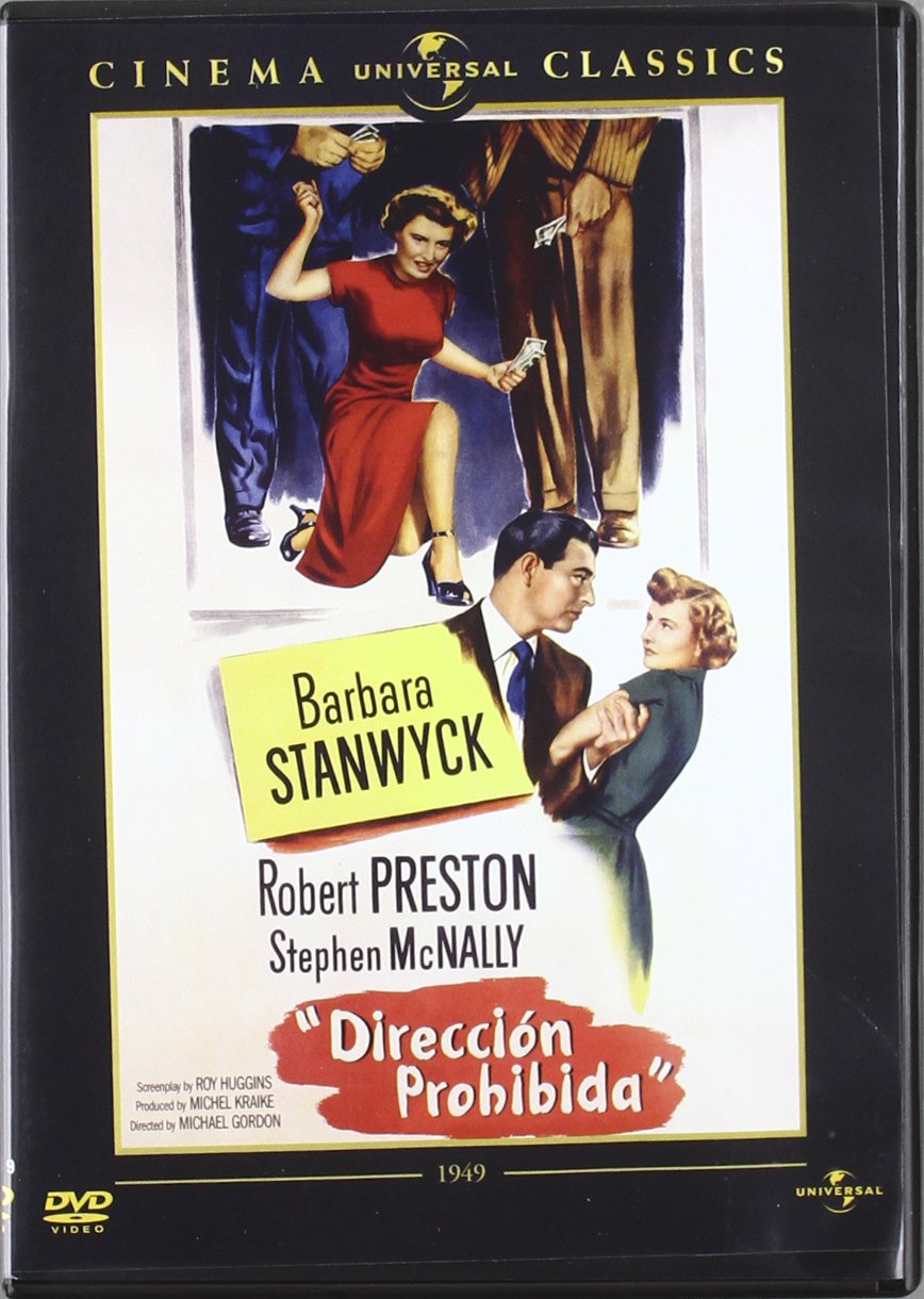 Direccion Prohibida DVD para disfrutar de una noche de cine clasico y misterio en casa