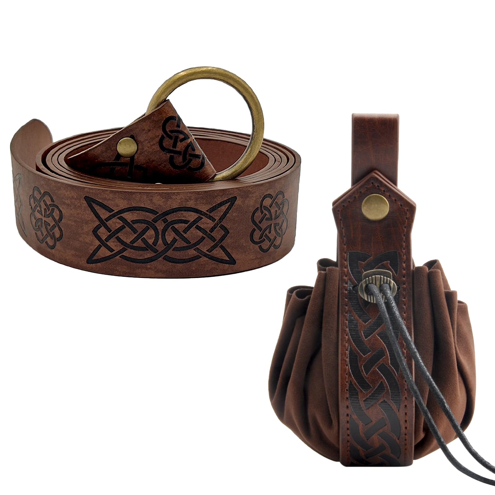 Traje de nigromante para Halloween, disfraz medieval, ropa medieval para hombre, ropa medieval, bolsa medieval, ropa para mujer, ropa medieval, accesorios para Halloween, cosplay