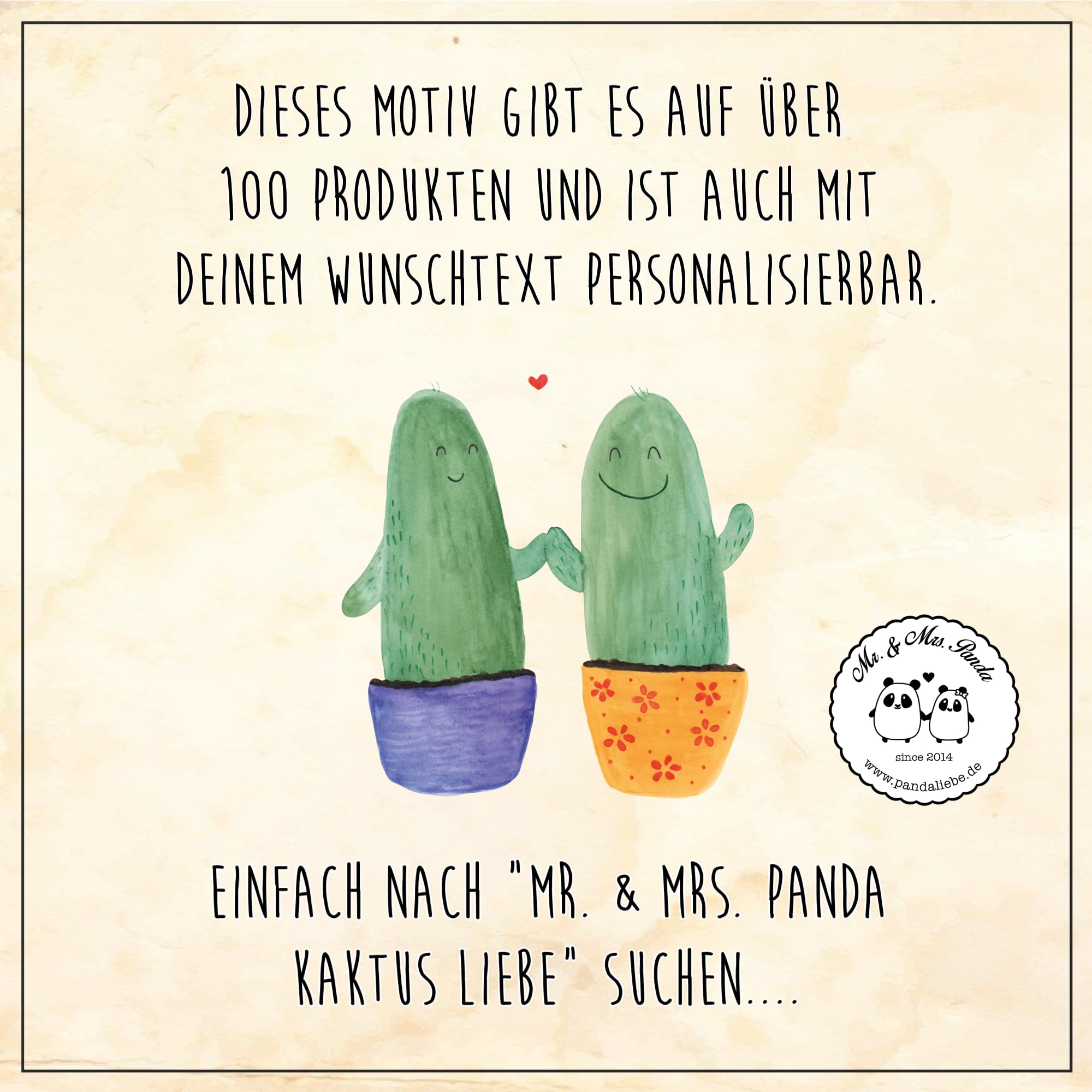 Amazon.de: Mr. & Mrs. Panda Magnet Kaktus Liebe - Geschenk, Kakteen,  Khlschrankmagnet, Hochzeit, Trennung, Notizhalter, whiteboardmagnet, ...