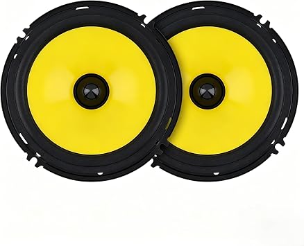 2pcs Full Range Frequency Car Audio Speaker Heavy Mid-bass Ultra-Thin Modified Speaker Non-Destructive Installation 6 Inch