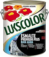 Tinta Esmalte Fosco Base Água Branco 3.600l Lukscolor
