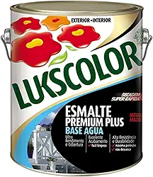 Tinta Esmalte Fosco Base Água Branco 3.600l Lukscolor