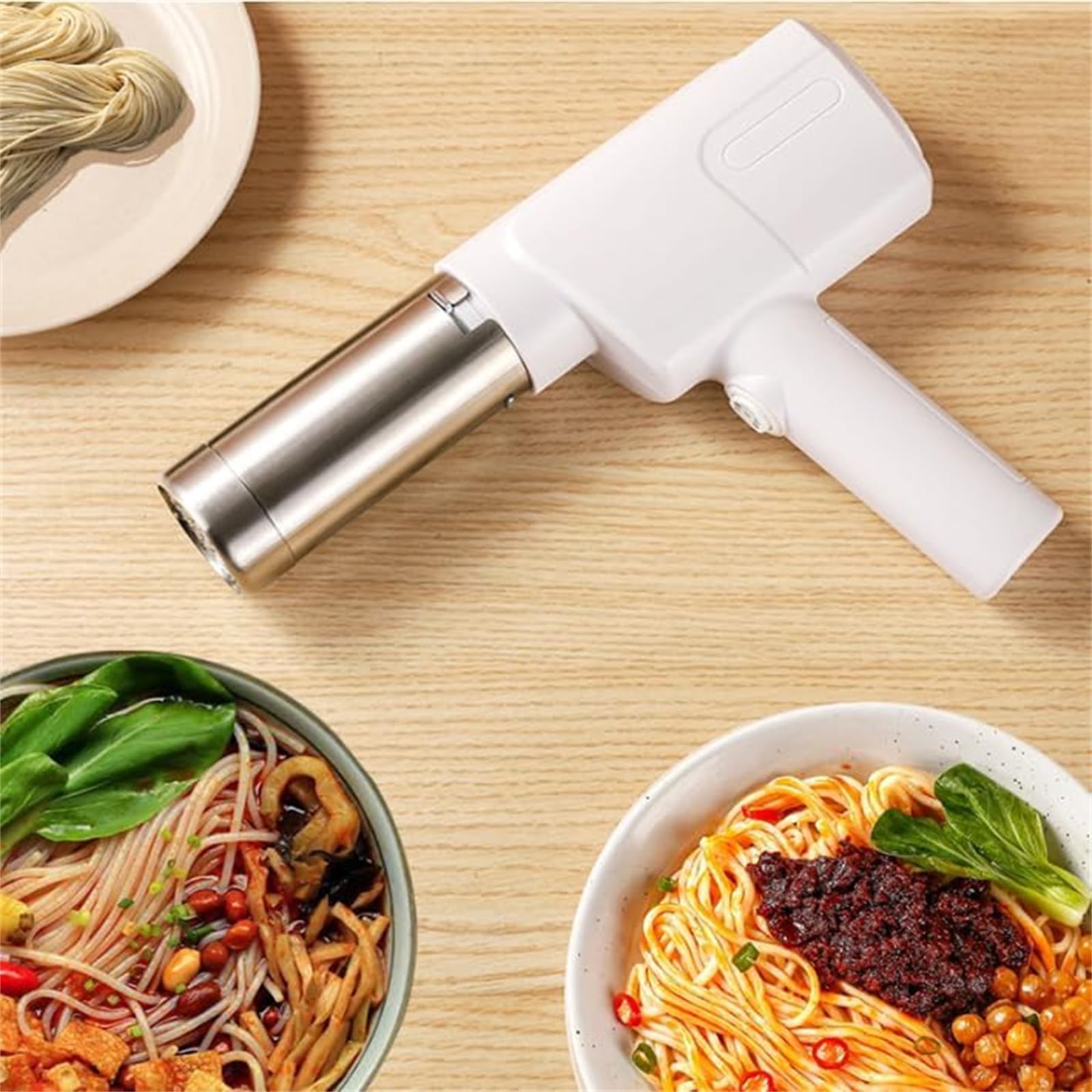 Rice Noodle Making Machine Noodle Press Maker 6pcs/Set, Manual