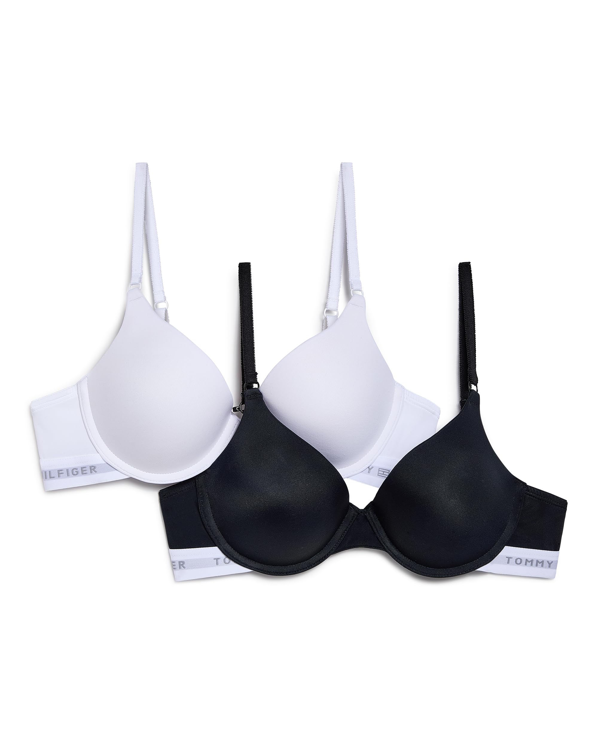 

                                                    Tommy Hilfiger Women's Microfiber Push-Up Bra with
