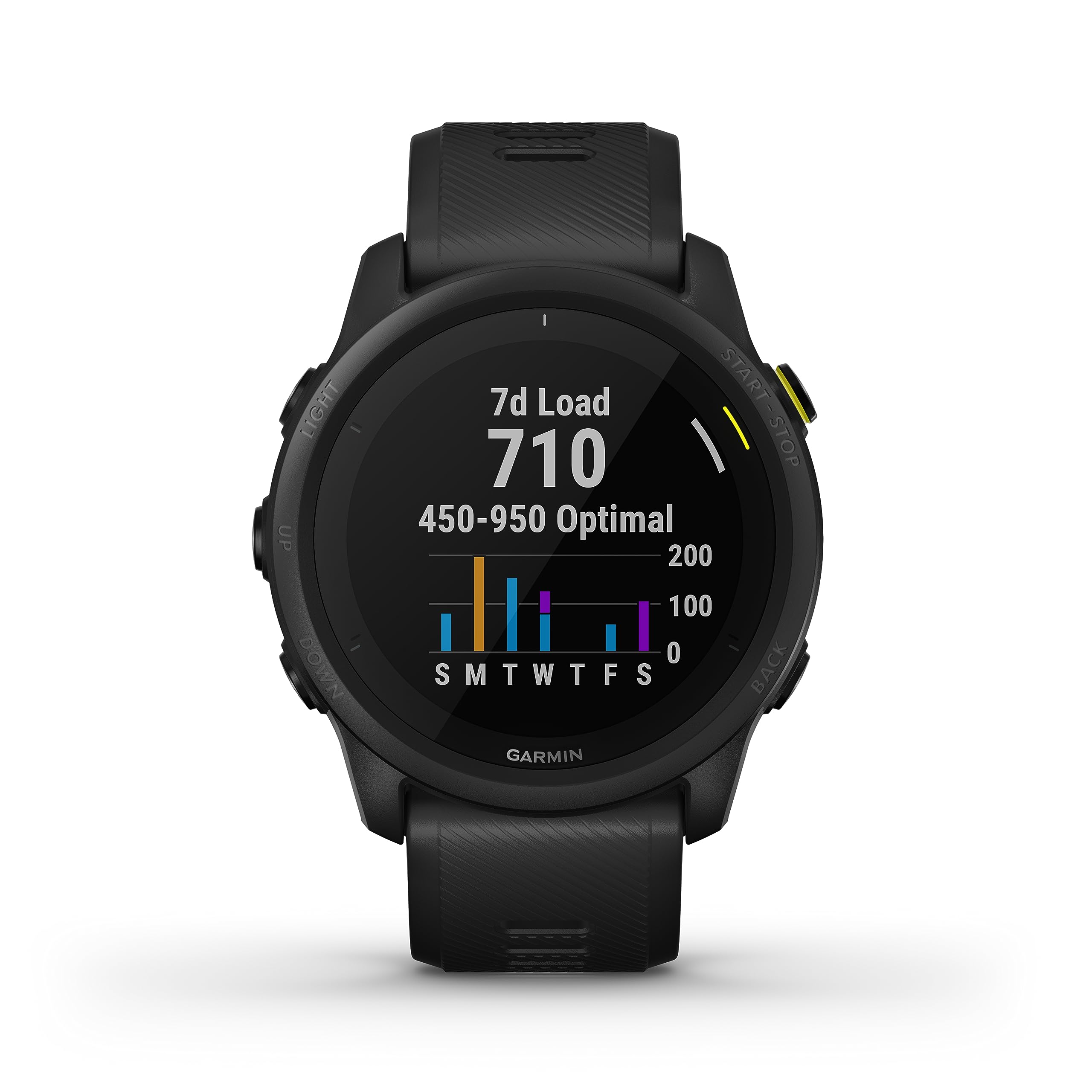Garmin [renewed] Forerunner 745 – GPS-Triathlonuhr mit individuellen Trainingsplänen, speziellen Lauffunktionen und Trainingsanalyse. 1,2“ Farbdisplay, Akkulaufzeit bis zu 1 Woche [Generalüberholt]