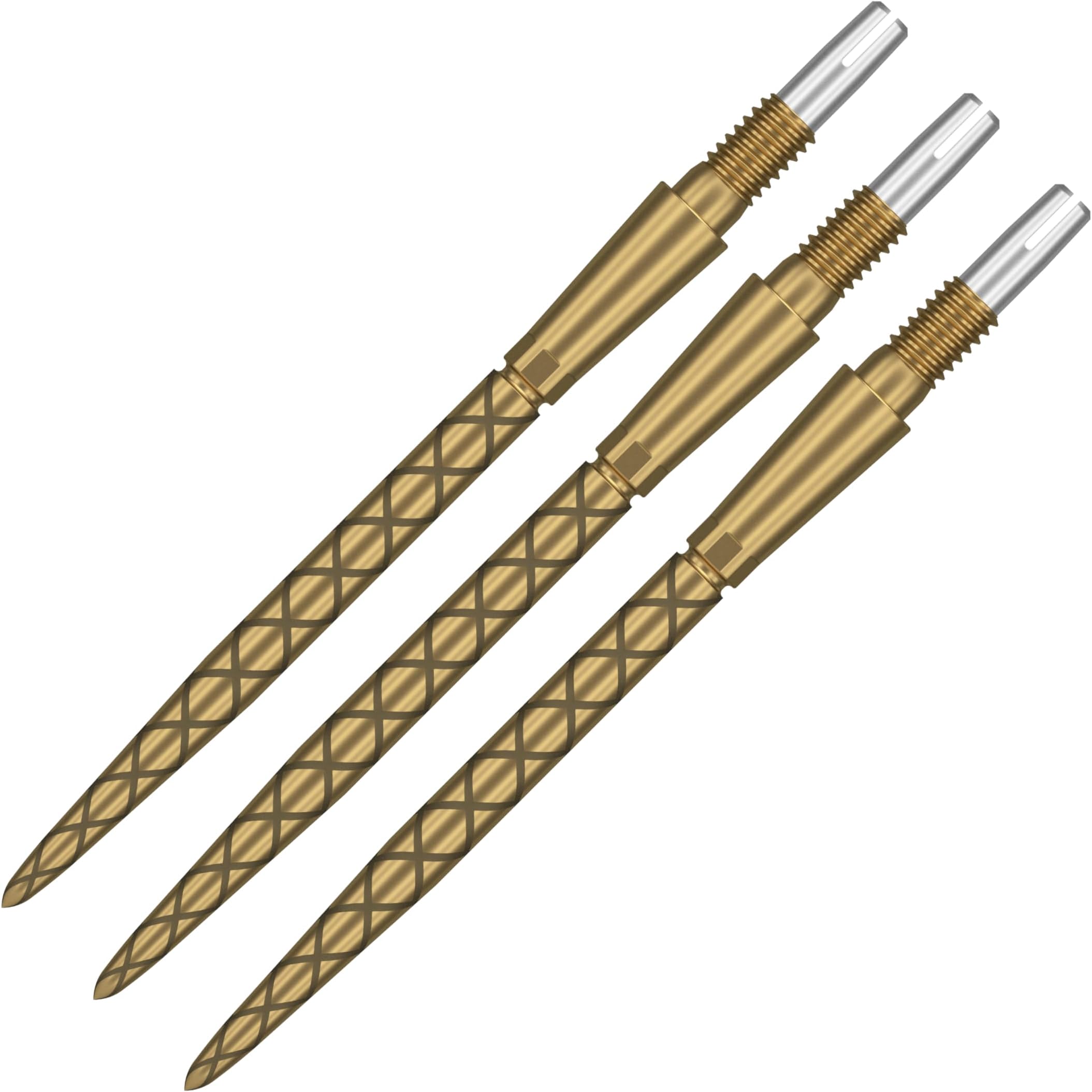 Swiss Point Storm Diamond Dart Points (3-Pack Tips) 26/30/35mm SP – Change Dart Point, Professional Dart Accessories