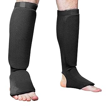 キックレガース　プロテクター　キックボクシング　ムエタイ　格闘技　Lサイズ Amazon | あつさを増す シンガード レッグガード キック