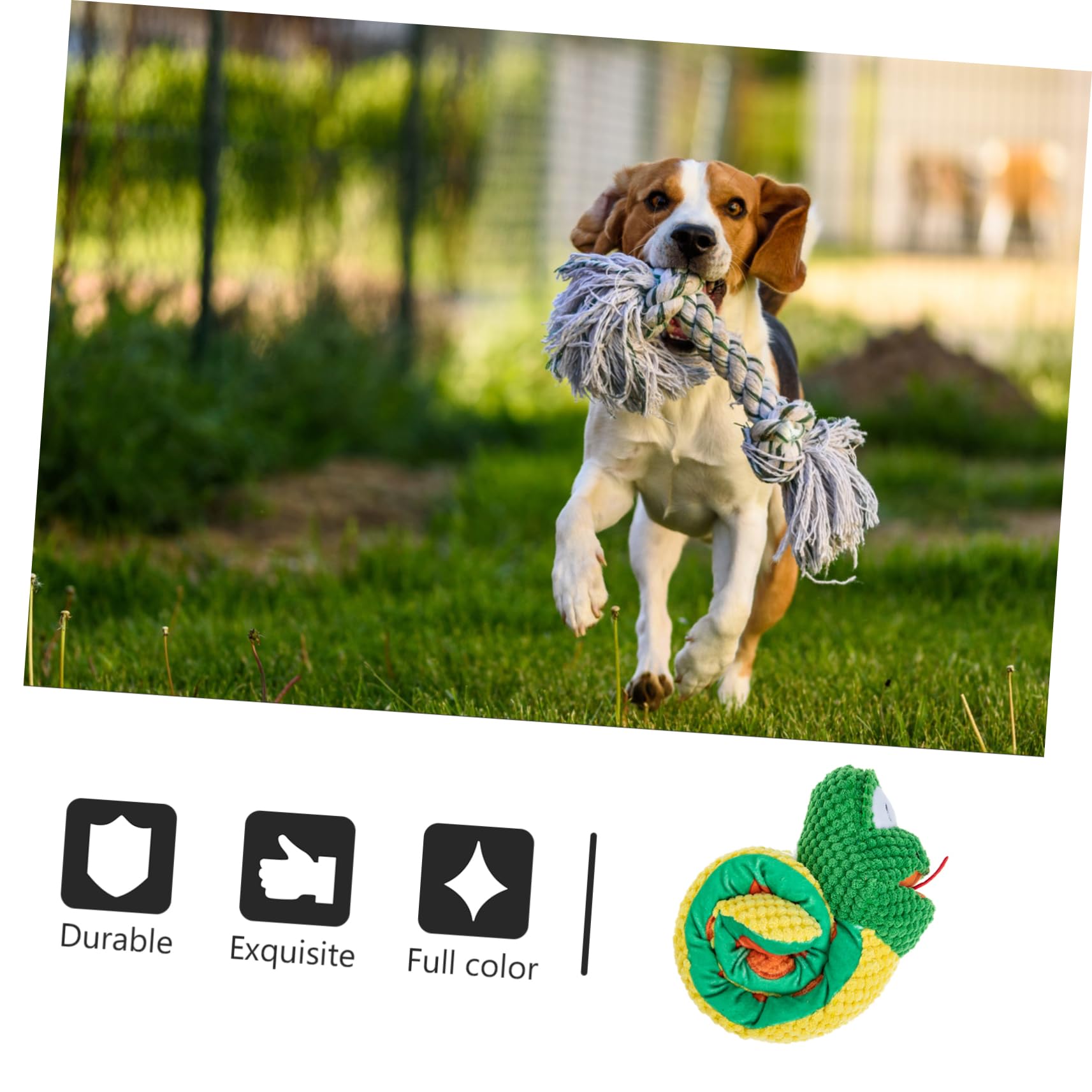 Housoutil 3pièces Jouet à Renifler pour Chien Forme De Serpent Jouet Interactif pour Chiots Prévention De Obésité Et Enrichissement Lavable pour Animaux De Compagnie