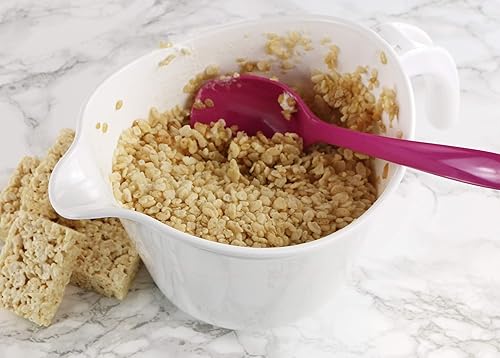 Miniatura 3 de Reston Lloyd Juego de 6 cucharas de cocina para servir, untar, mezclar, resistentes al calor, sin BPA, melamina de 11 pulgadas con mango ergonómico,