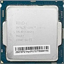 Processador Intel Core i7-4770 Frequência 3.4GHz 4 Núcleos 8mb Cache 8 Threads Soquete FCLGA1150