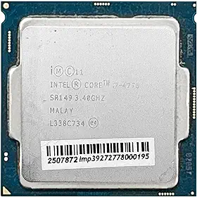 Processador Intel Core i7-4770 Frequência 3.4GHz 4 Núcleos 8mb Cache 8 Threads Soquete FCLGA1150