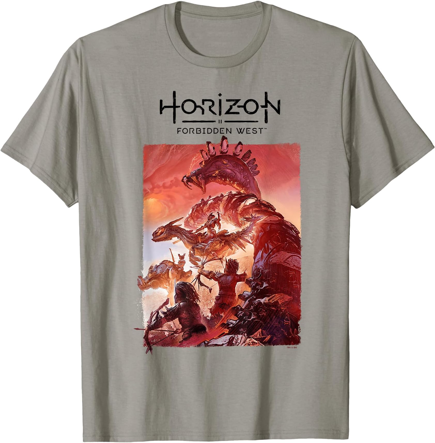 PlayStation Horizon Forbidden West Aloy and Slitherfang T-Shirt
