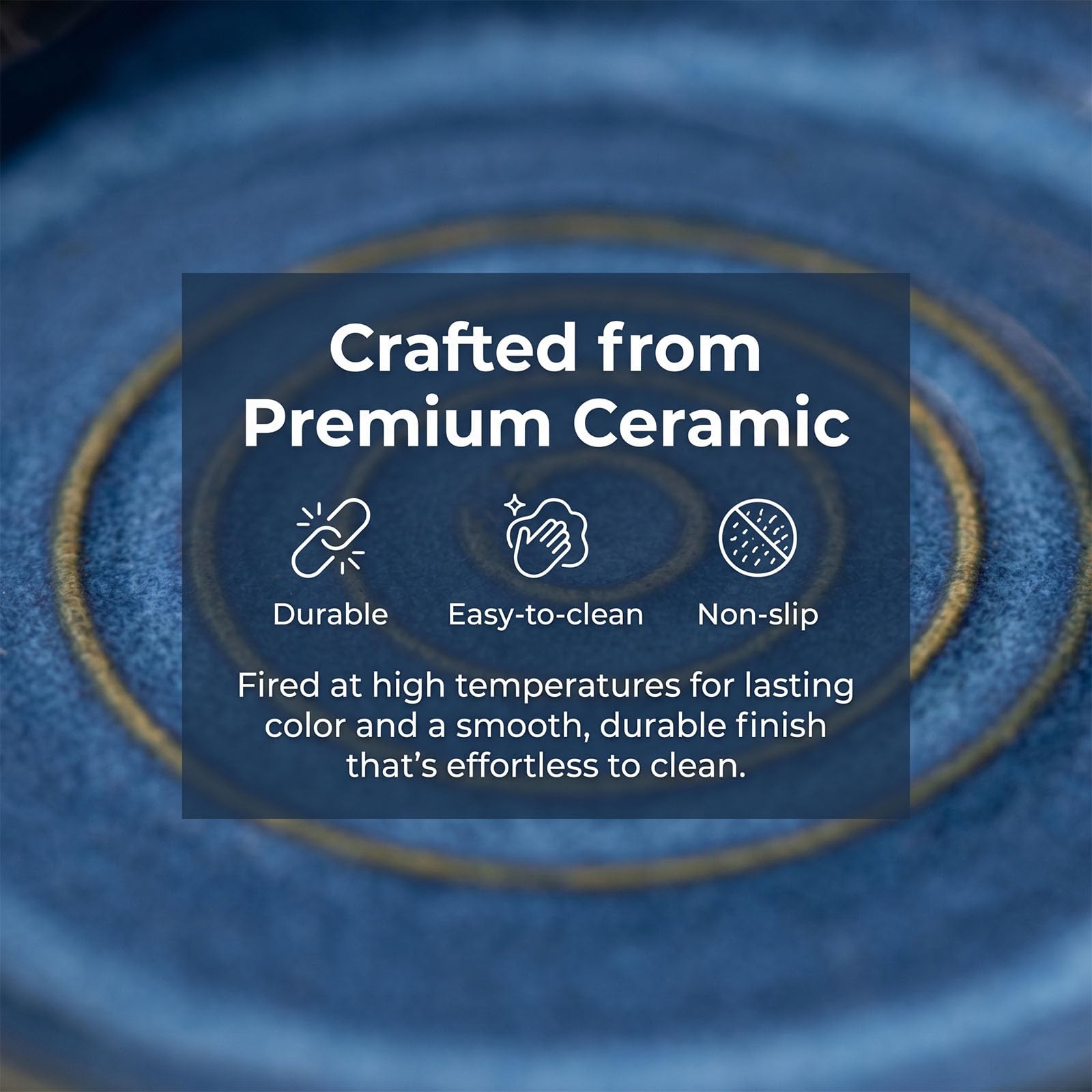Soporte De Cuchara Para Cocina,Reposa Cucharas De Cerámica,Soporte De Cucharas De Cerámica Con Patrón,Posacucharas Resistente Calor, Puede Colocar Cuchara O Pinzas,Lavavajillas