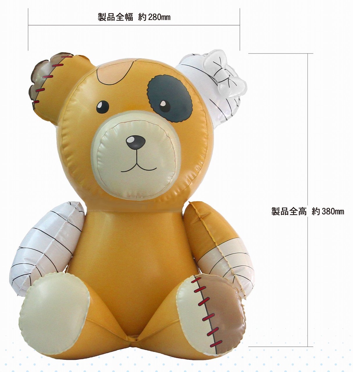 ガールズ&パンツァー ボコられグマのボコ キーチェーンマスコット新品全5種 ガールズ＆パンツァー 劇場版のキーアイテム 「ボコられグマの