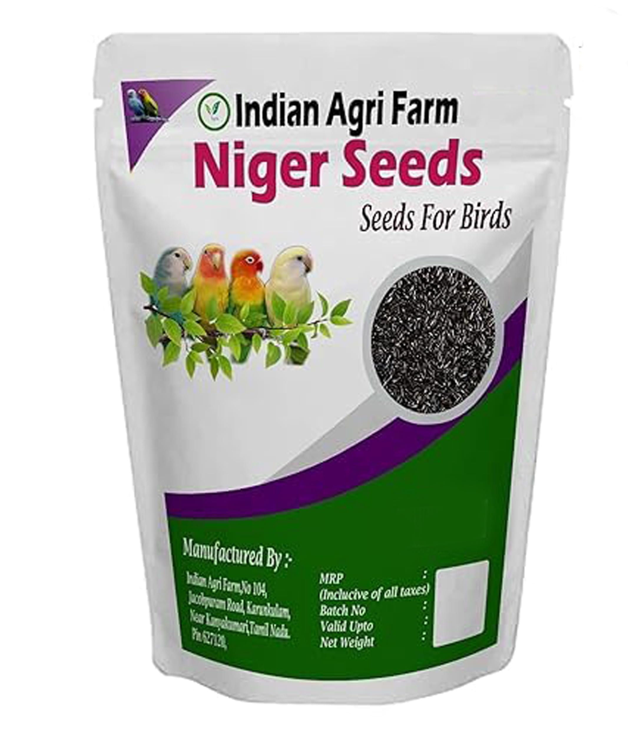 Iagrifarm Niger Seed for Birds - 1.8 Kg -Thistle Seed/Nug/Niger/Nyjer/Ramtilla for Budgies High Fat Bird Food (B0CR68XWWR) Amazon Price History, Amazon Price Tracker