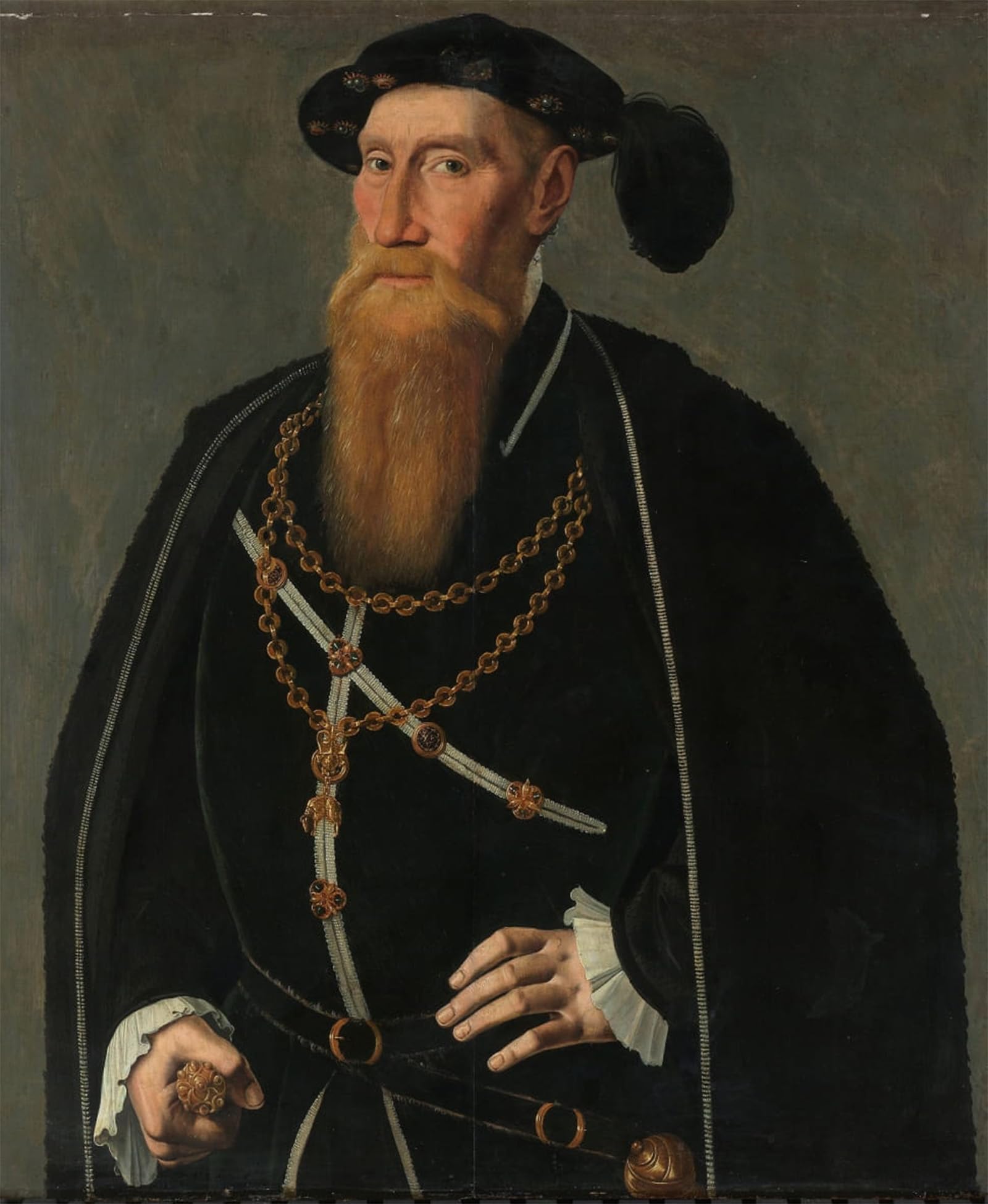 POSTERIIk Famous Animal Posters Vintage Picture Portrait of Reinoud Iii by Jan Van Scorel Modern Wall Decor for Home Decor 60x90cm