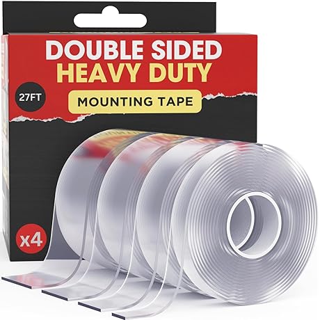 XXL Powerful Double Sided Tape for Heavy Duty Mounting, Carpet, Picture Hanging