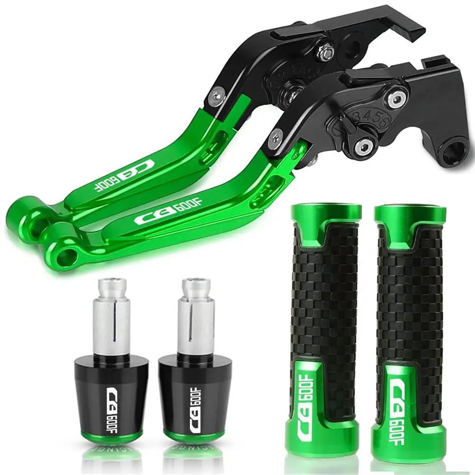 Leviers de frein moto pour Honda CB600F Hornet 2007-2013 coloris F