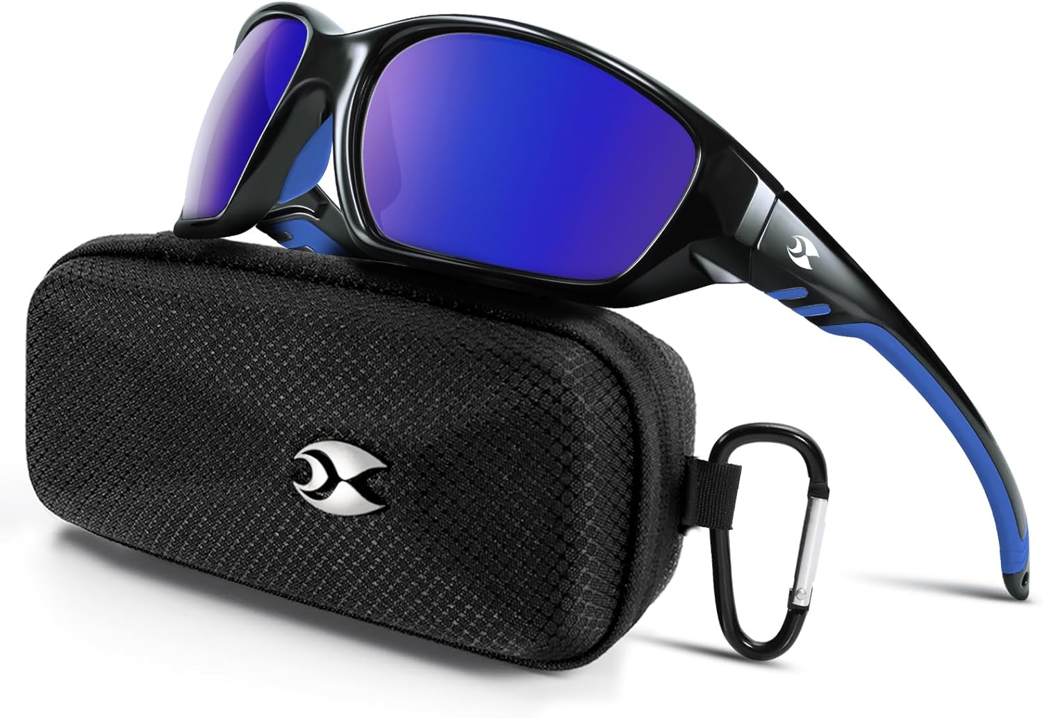 suoso Sports Polarized Sunglasses for Men: Womens UV400 Protection Sun Glasses Wrap Around Goggles for Fishing Driving TR90