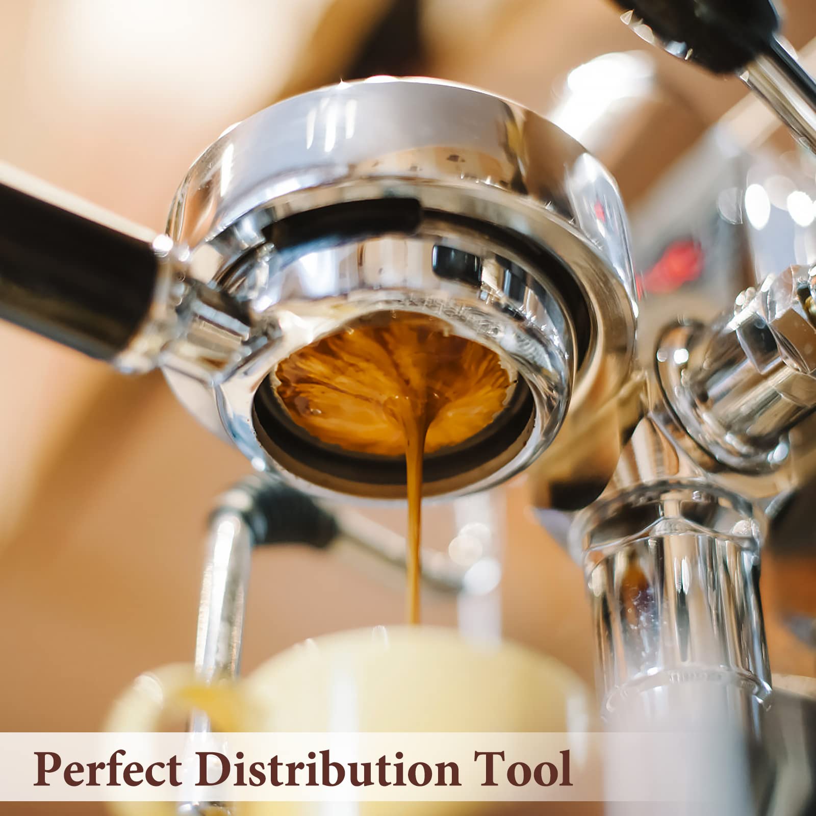 Amazon | 58mm エスプレッソタンパー バリスタ エスプレッソタンパー