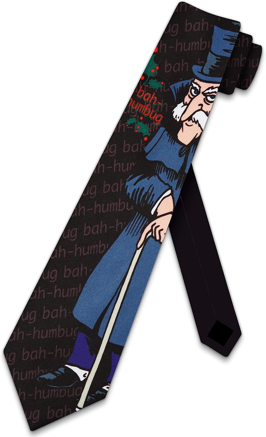 Three Rooker Scrooge Tie Mens Christmas NeckTies