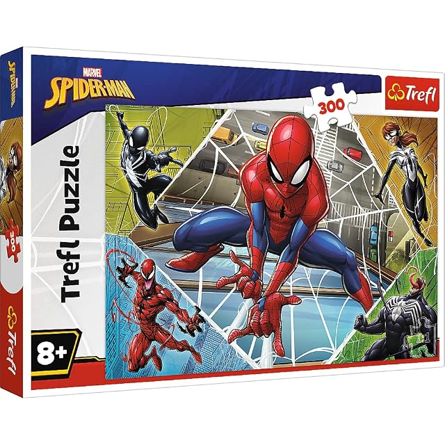Trefl, Puzzle, El Gran Hombre Araña, Marvel Spiderman, de 300 Piezas