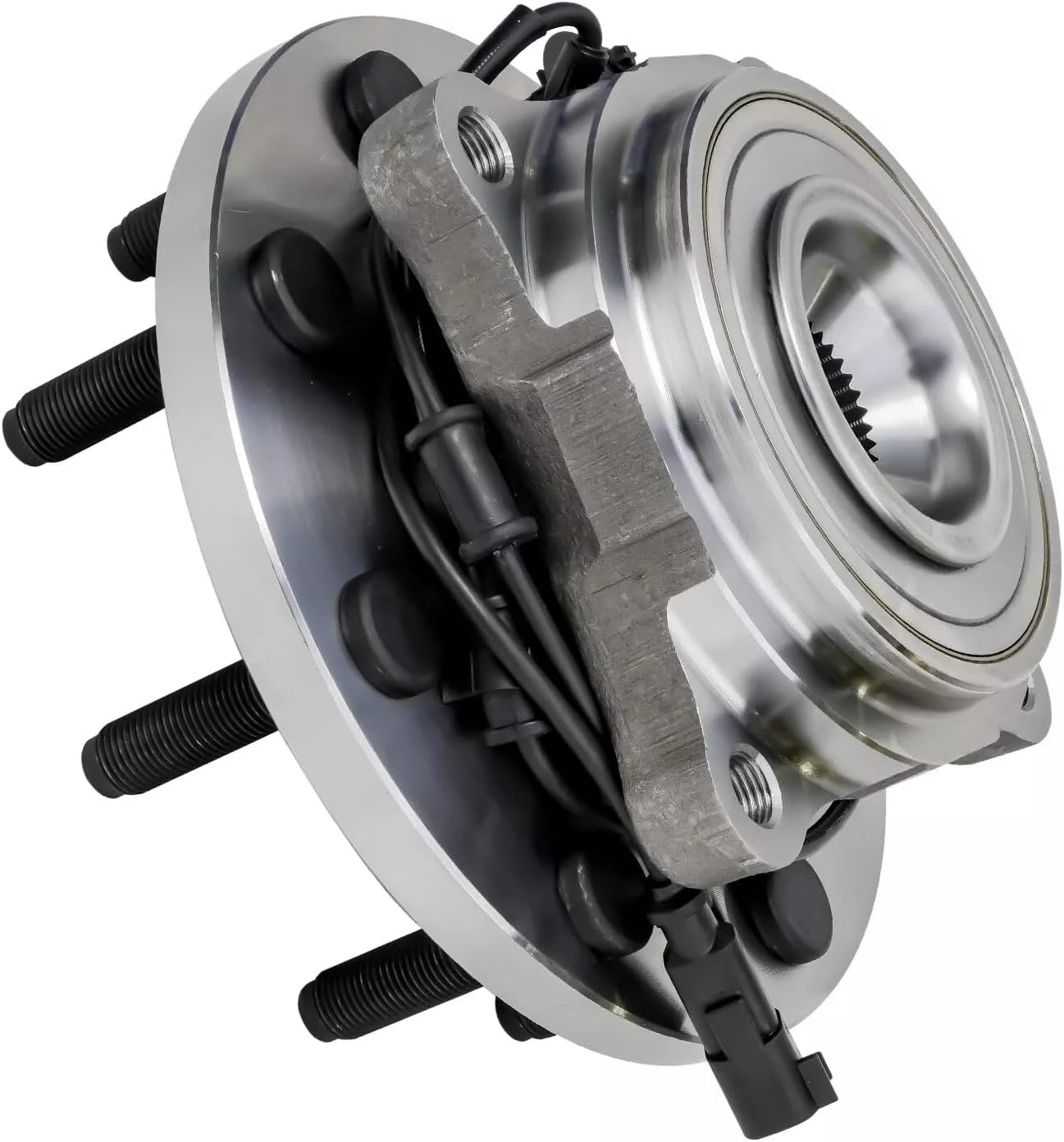Detroit Axle - 4WD Front Wheel Bearing Hubs for 2012-2013 Ram 2500 3500, Replacement Ram 2500 3500 [8 Lug Models] Wheel Bearing and Hubs Assembly Set, Pair Hubs