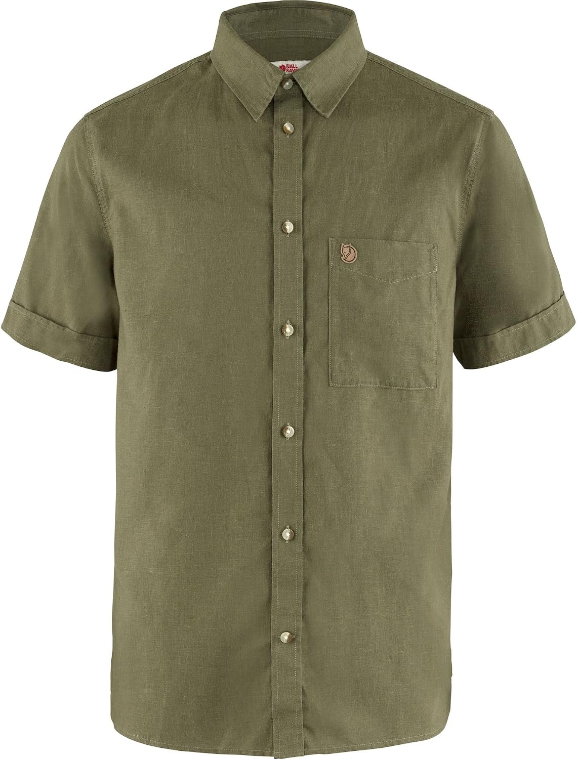 Fjällräven Ovik Men's Short Sleeve Shirt - Lightweight, Breathable, Comfortable Fabric - Hiking, Travel