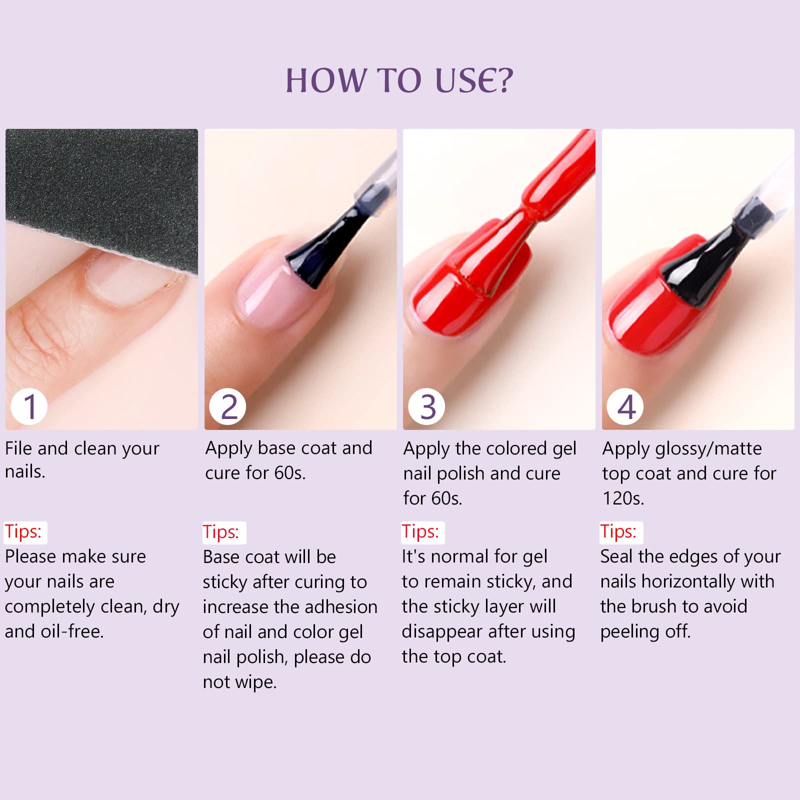 Saviland 100g Top Coat Grande Capacità No Wipe Top Coat Semipermanente Trasparente Smalto Gel Soak Off UV LED per Casa Salone per Unghie Fai Da Te Manicure
