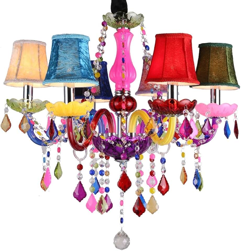 Amazon.co.uk coloured chandeliers
