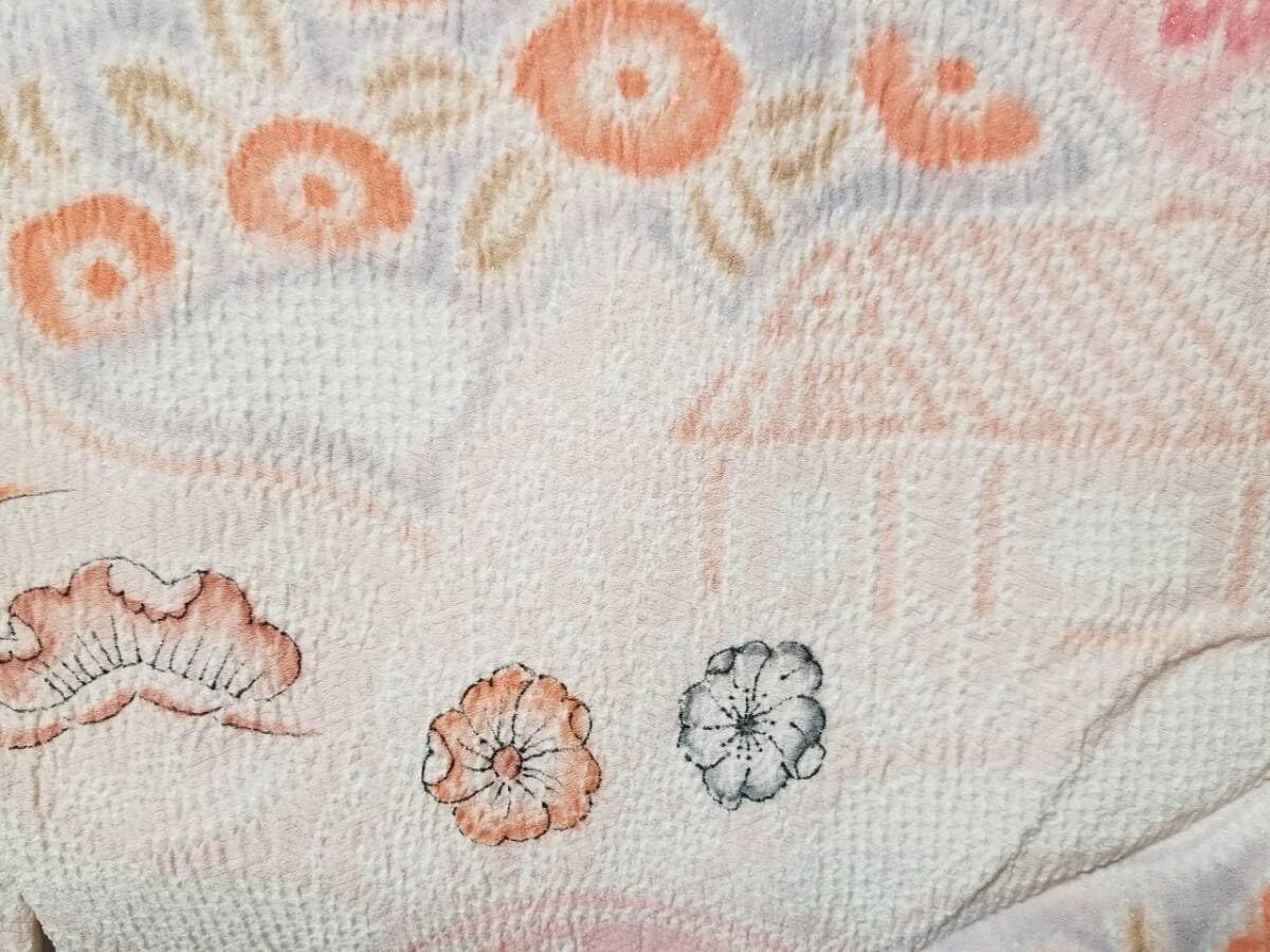 Amazon.co.jp: 桐徳品*｛正絹*総絞り*総絵羽柄*袷.羽織｝*丈76